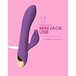 MySecretCase Vibration Sextoys für die Frau – Erotisches Rabbit Sexspielzeug, Frauen Vibrator Sextoy für Paare Sex und Solo Masturbieren, Leise Klitoris G Punkt Stimulator Vibratoren für Sie (Lila) – Bild 5