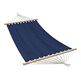 tela hamaca madera Accesorio recomendado: Kit de seguridad para la lona de la hamaca con barras (no incluido) | agujeros taladrados