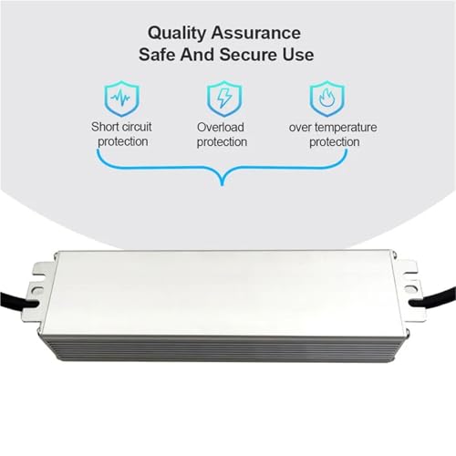 Alimentation étanche pour ruban LED extérieur 36V avec boîtier commutable 150W