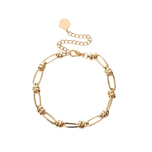 Preisvergleich Produktbild Halskette Damen Kreative Legierung Schlüsselbein Kette Frauen Schmuck Geschenk Hot (Fotofarbe)
