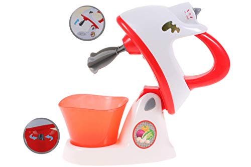 MalPlay Mixer für Kinder | Küchenspielzeug | Rollenspielzeug | Küchengerät für Spielküche | Licht & Sound | für Jungen… – Bild 5