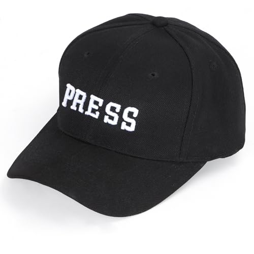 Yewong Kids Journalist News Reporter Costume Accessories Set Press Pass Microphone Prop Costume Glasses for Career Day Party (Set B)