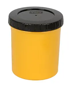 Twist Plastic Container, 560ml, Yellow