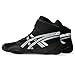 ASICS Men's Snapdown 4 Wrestling Shoes, 11, Black/White