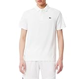 Lacoste Men's Tennis x Daniil Medvedev Polo Shirt, White/White, XX-Large