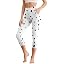 Black Polka Dot White
