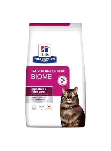 Produktbild von Hill's Feline Digestive Fibre Care Biome Trockenfutter für Katzen - 2 x 3 kg