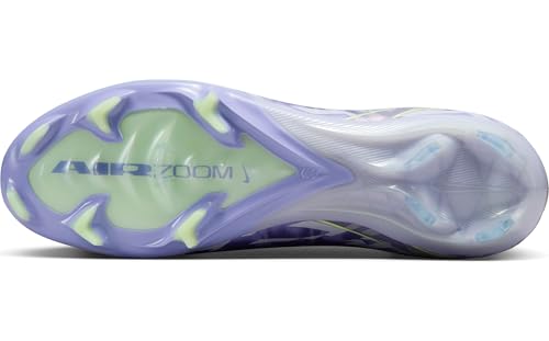 Nike United Mercurial Superfly 10 Elite FG High-Top Soccer Cleats (HF1603-500, Purple Agate/Barely Volt)4