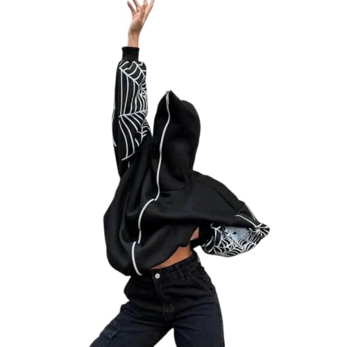 Sweat à capuche femme ample zippé confortable veste chaude automne