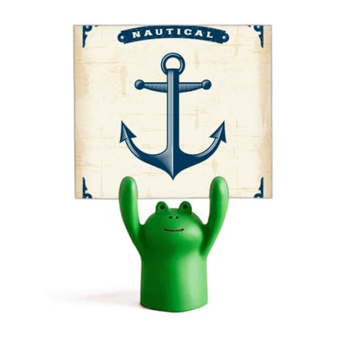 Support de mémo grenouille bleu militaire Anchor Droits Adralty