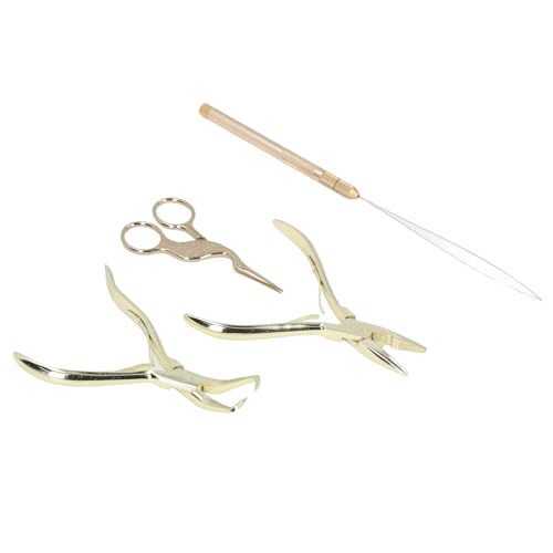 Alicates para extensiones de cabello para evitar tirones y retirar uniones rápido 3