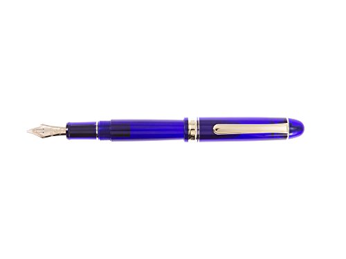 Stylo plume japonais Platinum avec boîte cadeau Century bleu or #3776