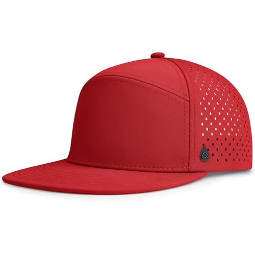 AOPREL Flat Brim Baseball Cap for Men Adjustable Trucker Hats
