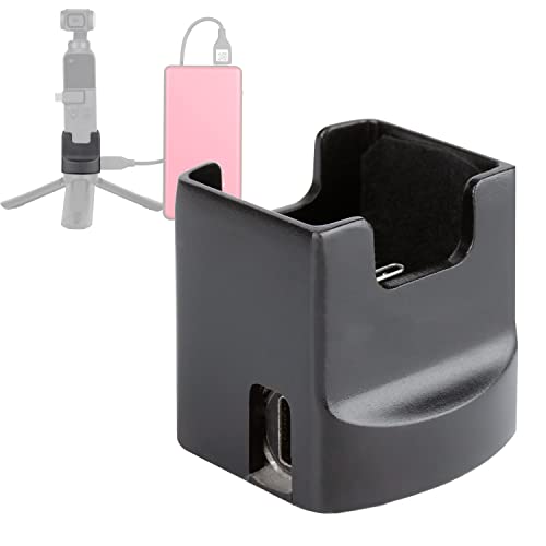 Base pour Chargeur de Bureau Fixation sur Pied avec Trou de 1/4" pour Support de Cardan Supportant Un Portique de Type C Compatible avec Les Accessoires de Stabilisateur de Poche Osmo Pocket Cover