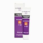 Bapscarcare SPF40 Silicone Scar Gel | Effective on Both New and Old Scars | UVB + UVA Protection, 10 g