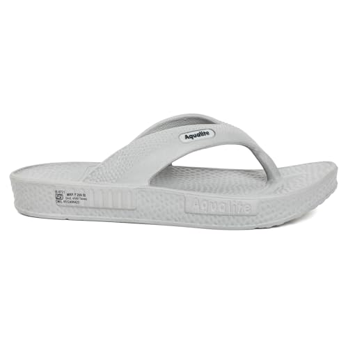 Image of Aqualite AL-1255 Slippers for Men with Comfotable Sole Slip-On Flat Flip Flops, Sliders, Chappal & Comfortable Slipper for Men