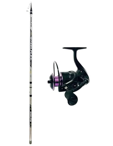Kit da Pesca Bolognese con Canna Kolpo 5 Metri Mulinello