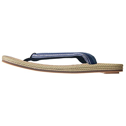 IPPINKA Japanese Setta Sandals - Traditonal Cotton Textile Straps - Size Men 9/ Women 10.5 - Handmade in Japan3
