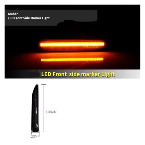 Répétiteurs séquentiels LED BMW E65 E66 pour un clignotement dynamique