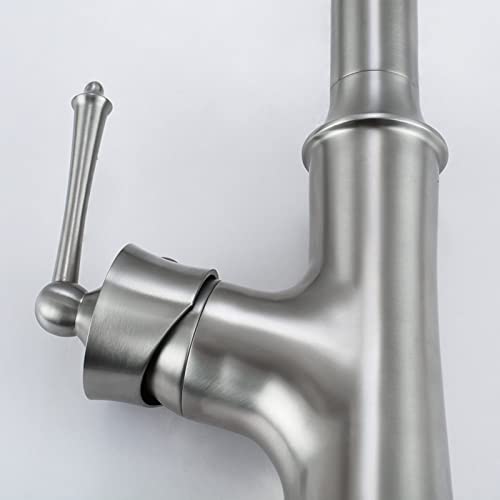 Grifo de cocina con rociador desplegable de 2 modos para fregadero 3