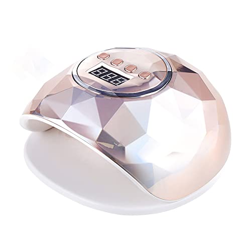 AOBOO Nail Dryer LED Light Nail Polish Gel Ice Light Nail Polish Lamp (Rose Gold)
