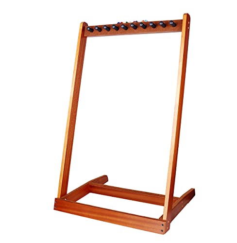 Support de guitare,Plusieurs supports de guitare en bois,Support de sol pour guitare avec fente pour médiator en feutre et poteaux en bois en mousse réglables,pour la maison ou le studio - Les Beatles, Paul McCartney, John Lennon, RIngo Starr, George Harrison Support de guitare,Plusieurs supports de guitare en bois,Support de sol pour guitare avec fente pour médiator en feutre et poteaux en bois en mousse réglables,pour la maison ou le studio – Image 3