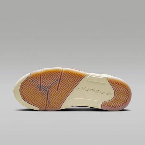 Air Jordan 5 Retro El Grito Men's Shoes (HF8833-100, Sail/Coconut Milk/Pine Green/Dark Pony) Size 102