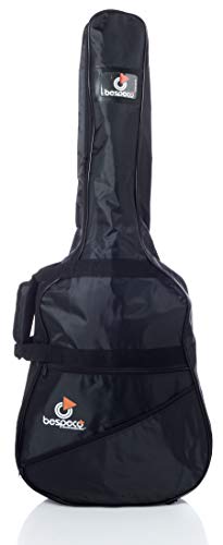Bespeco BAG60AG Housse pour Guitare Acoustique Noir - Les Beatles, Paul McCartney, John Lennon, RIngo Starr, George Harrison Bespeco BAG60AG Housse pour Guitare Acoustique Noir