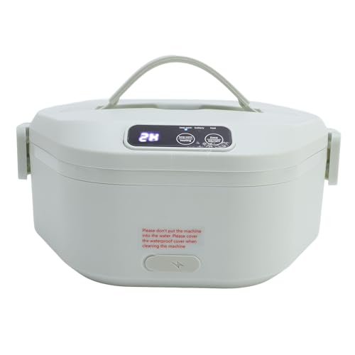 Batería Inalámbrica Conocimiento de Alimentos Portátiles, Lonchera Eléctrica de Batería de 16000 MAh Li con Divisor de Bandeja Extraíble, Diseño Resistente Fácil de Limpiar para (Tipo 2)