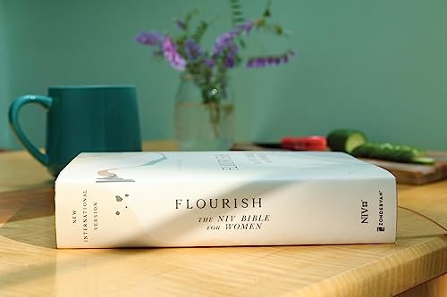 Image of Flourish: The NIV Bible for Women, Hardcover, Multi-color /Cream, Comfort Print