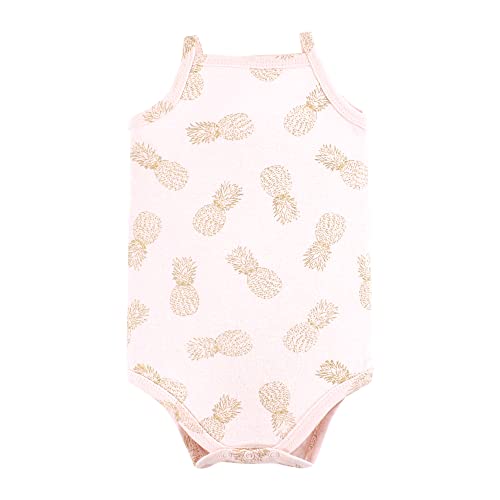 Image of Hudson Baby Unisex Baby Cotton Sleeveless Bodysuits