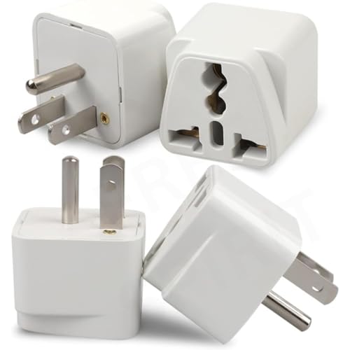 Image of FREE SPIRIT 3-Pin US Conversion Plug Type-B, Heavy-Duty Electrical Adapter for Industrial Use, Durable and Reliable, Easy Installation