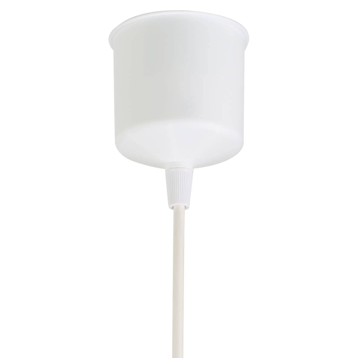 Atmosphera - Lámpara colgante 'Moki' blanca D. 42 cm