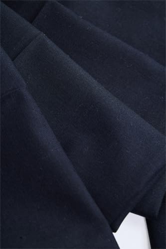 Image of SNITCH Men Trousers Holiday & Casual Wear | Relaxed Fit Pleated Front & Straight Leg Design | Breathable Cotton Linen Blend Fabric for Summer & Vacation Outings