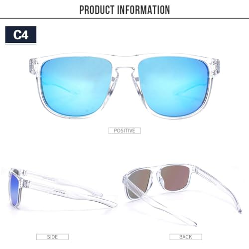 Image of Sunglasses for men Retro Driving Glasses Fashion UV400 Protection Black Retro Sun Glasses Driving Fishing