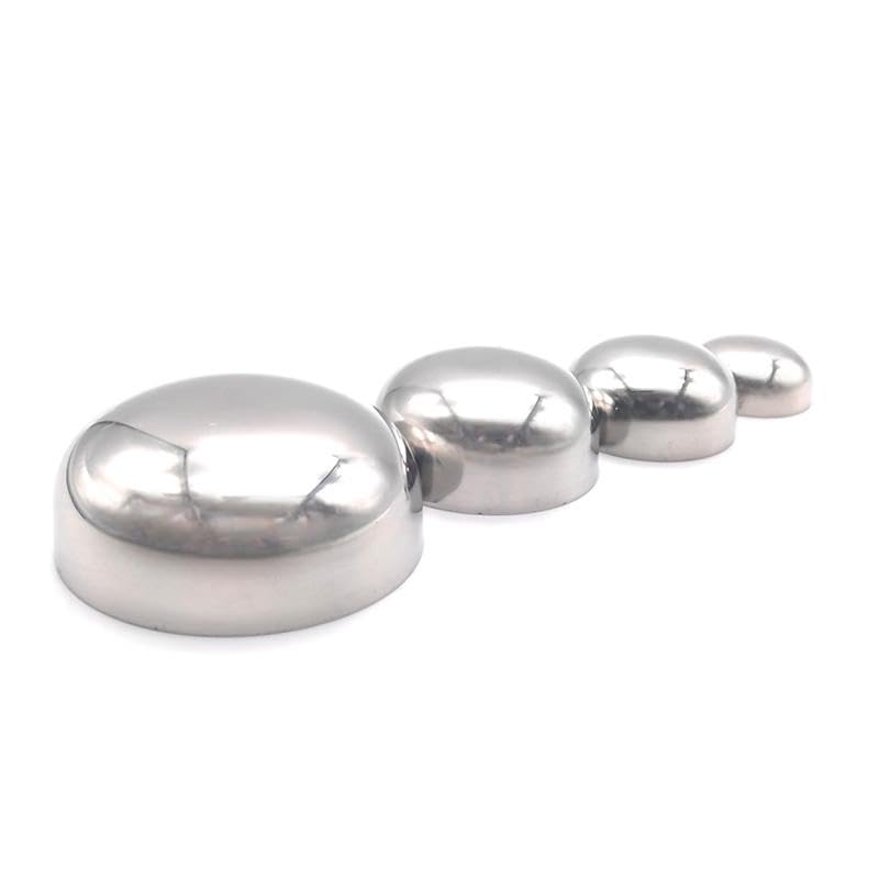 1pc 304 Stainless Steel Welded End Cap Fittings OD 102mm Fit OD 4inch