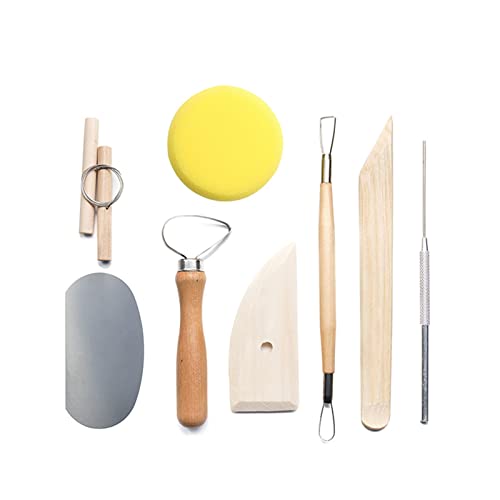 Multifunctioneel Polymeer Clay Tools Ball Stylus Dotting Tools for Pottery Sculpture Rock Painting Kit for Sculpture Aardewerk Sculpting Set voor kleiaardewerk, doe-het-zelf (Color : 20pcs) - Image 3