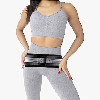 Sciatica Belt for Women Men - SI Joint Support Belt Brace - Pain Relief for Lower Back, Sacroiliac, Sciatic, Pelvic, Lumbar, Hip, Leg, Sacral Nerve - Medium Hip Size 32-47in