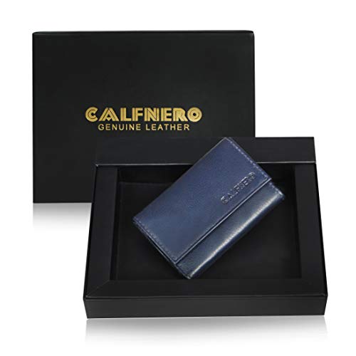 Image of Calfnero Navy Men's Wallet (12328-Navy)
