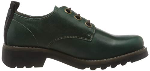 Image of Fly London Women's Ruda538fly Oxford, Green Petrol 007, 41