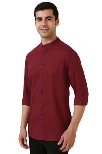 Image of Allen Solly Men's Solid Slim Fit Shirt