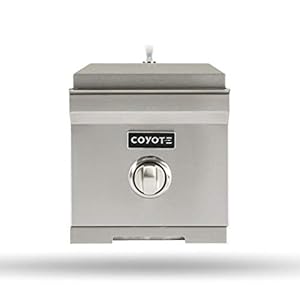 Coyote Built-In Single Side Burner, Natural Gas – C1SBNG