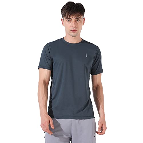 Image of Campus Sutra Men Polyester Regular Fit T-Shirt