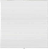 ondeco Wabenplissee auf Maß für alle Fenster innen, Montage in Glasleiste mit Spannschuh, Sonnenschutz-Rollo lichtschutz und Blickdicht Weiß B: 91-100 cm, H: 101-150 cm Weiß