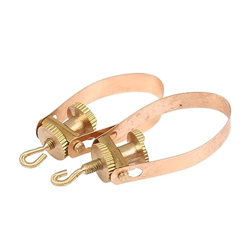 BESPORTBLE 2pcs Erhu Fine Tuners Copper String Adjusters for Accurate Tuning Durable Erhu Accessories and Enthusiasts