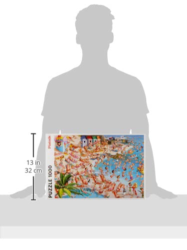 Amazon.com: Piatnik Beach 1000 Piece Francois Ruyer Jigsaw