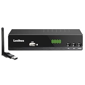 Kabelontvanger DVB-C/DVB-T2 Digitale Full HD TV terrestrische decoder, Full HD/1080p/H.265 Dolby/MPEG-2/4 digitale terrestrische ontvanger, ondersteunt een nieuw systeem met afstandsbediening en HDMI-kabel