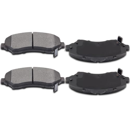 Image of ECCPP D1327 Front Disc Brake Pad Set For Dodge For Grand Caravan 2008-2016