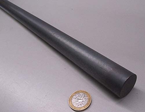 Nitride Coated 1045 Carbon Steel Precision Shaft 1.00" (1") Diameter x 48" Long 1 pc