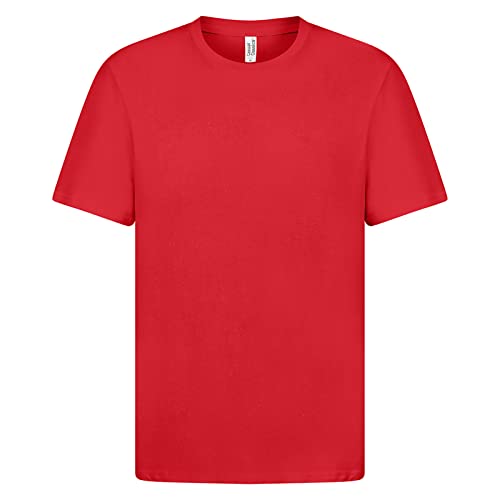 Casual Classics Mens Premium Ringspun Tee (XL) (Red)